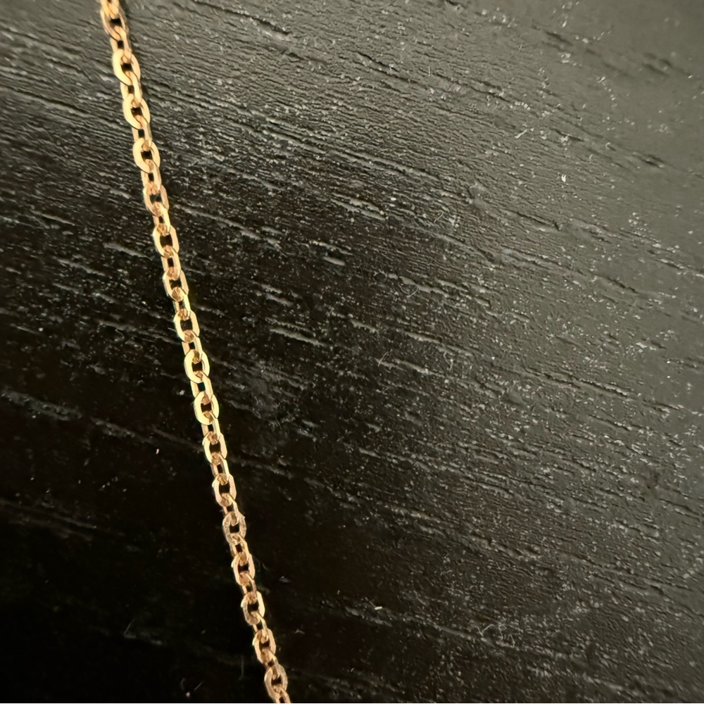 Elegant 14k ROSE Gold Chain Necklace - Picture 3 of 8